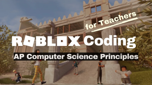 Roblox Coding for Teachers